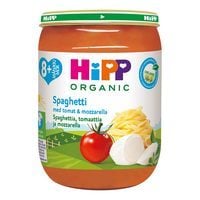 Hipp Spaghetti,Tomat & Mozzarell 8m 190g