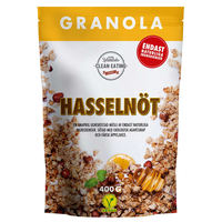 Clean Eating Granola Hasselnöt & Agavesirap 400 g