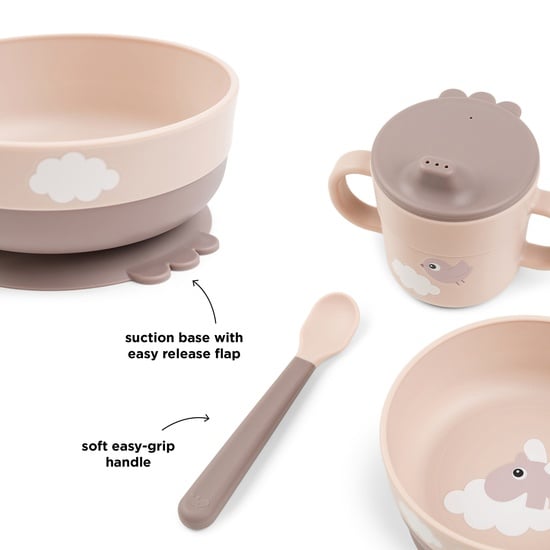 Done by Deer Foodie First Meal Set Happy Clouds Powder