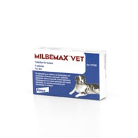 Milbemax Vet. För Hundar 12,5 / 125 mg 4 styck