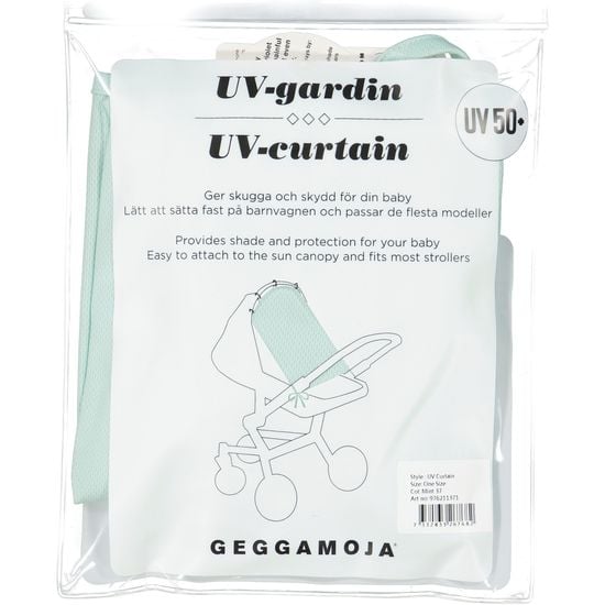 Geggamoja UV-Gardin Mint