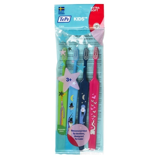 TePe Kids Extra Soft Tandborste 4 st