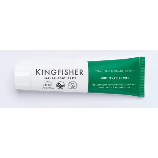 Kingfisher Tandkräm Mint (utan fluor) 100 ml