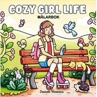 Målarbok Cozy Girl Life 