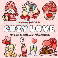 Målarbok Cozy Love