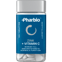 Pharbio Zink + Vitamin C 100 tablett