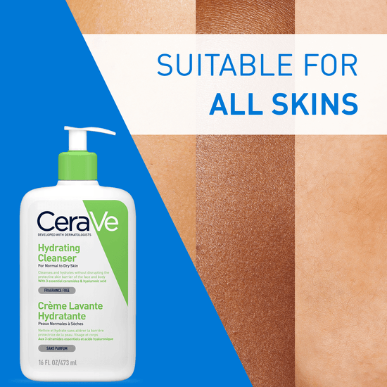 CeraVe Hydrating Cleanser Pump 473 ml
