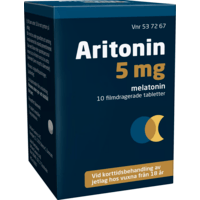 Aritonin Melatonin 5 mg 10 filmdragerade tabletter