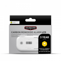 Housegard Kolmonoxidlarm med LCD