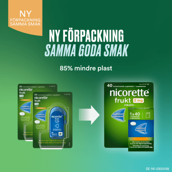 Nicorette Mint Komprimerad Sugtablett 4 mg 160 st