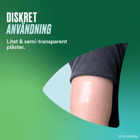Nicorette Novum, depotplåster 25 mg/16 timmar 14 st