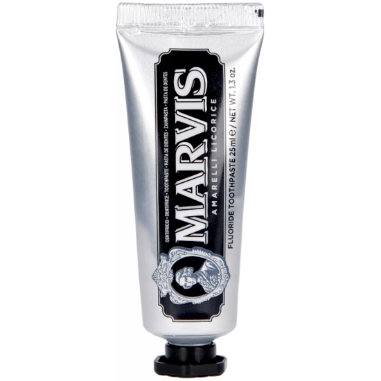 Marvis Licorice Mint Tandkräm Travel Size 25 ml
