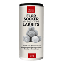 Khoisan Gourmet Florsocker Lakrits 75 g