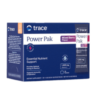 Trace Minerals Electrolyte Stamina Power Pak NON-GMO Mixed Berry 30 dospåsar