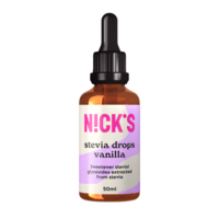 Nicks Stevia Drops Vanilla 50 ml