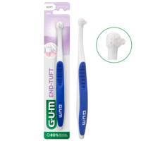 GUM End Tuft Vinkelborste 1 st