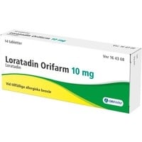 Loratadin Orifarm, tablett 10 mg 14 st