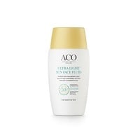 ACO Sun Ultra Light Face Fluid SPF50+ Ultralätt Solskydd Ansikte 40 ml