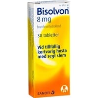 Bisolvon tablett 8 mg 30 st