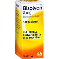 Bisolvon, Tablett 8 mg 100 st