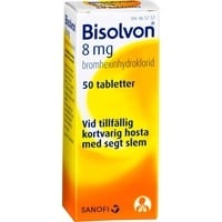 Bisolvon, tablett 8 mg 50 st