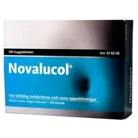 Novalucol, tuggtablett 100 st