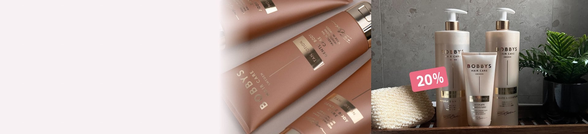 20% på Bobbys Haircare